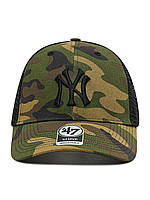 Кепка 47Brand NY Cap | Camo (Black Logo) (One Size), фото 4