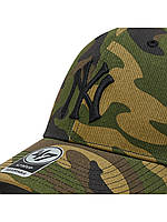 Кепка 47Brand NY Cap | Camo (Black Logo) (One Size), фото 5