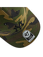 Кепка 47Brand NY Cap | Camo (Black Logo) (One Size), фото 6