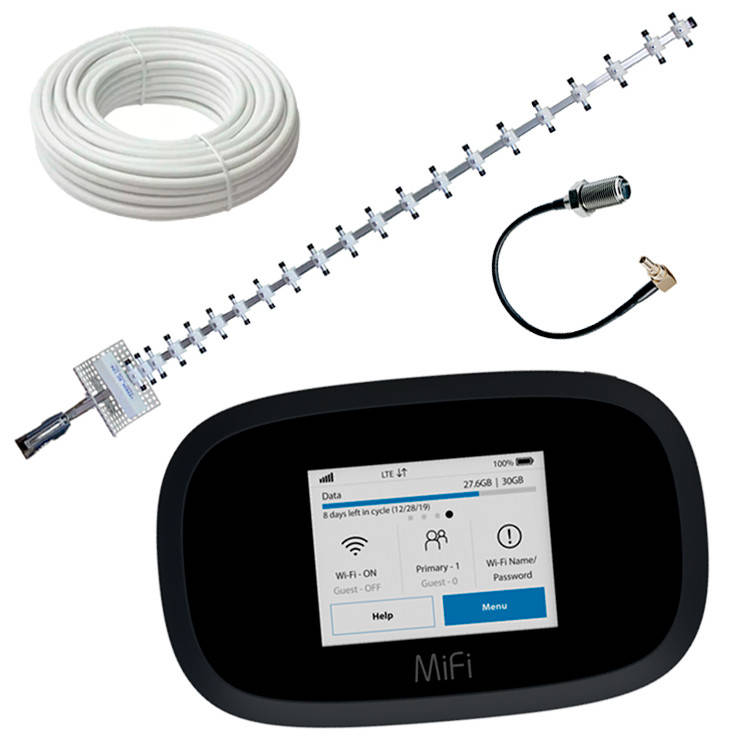 4G Wi-Fi комплект ( Novatel MiFi 7000 Wireless + Антена 21 ДБ), фото 1