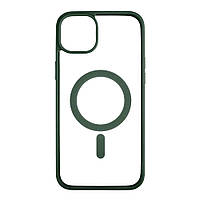 Чехол Color+MagSafe для iPhone 14 Plus Цвет 05, Green от магазина style & step