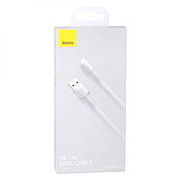 USB Baseus USB to Lightning 2.4A CALJK-A Цвет Белый, 02 от магазина style & step