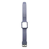 Ремешок для Apple Watch Band Silicone Shine + Protect Case 40/41 mm Цвет Light Gray от магазина style & step