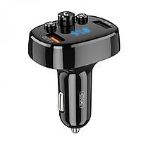 Модулятор XO BCC03 car charger 18W QC 3.0 Цвет Чёрный от магазина style & step