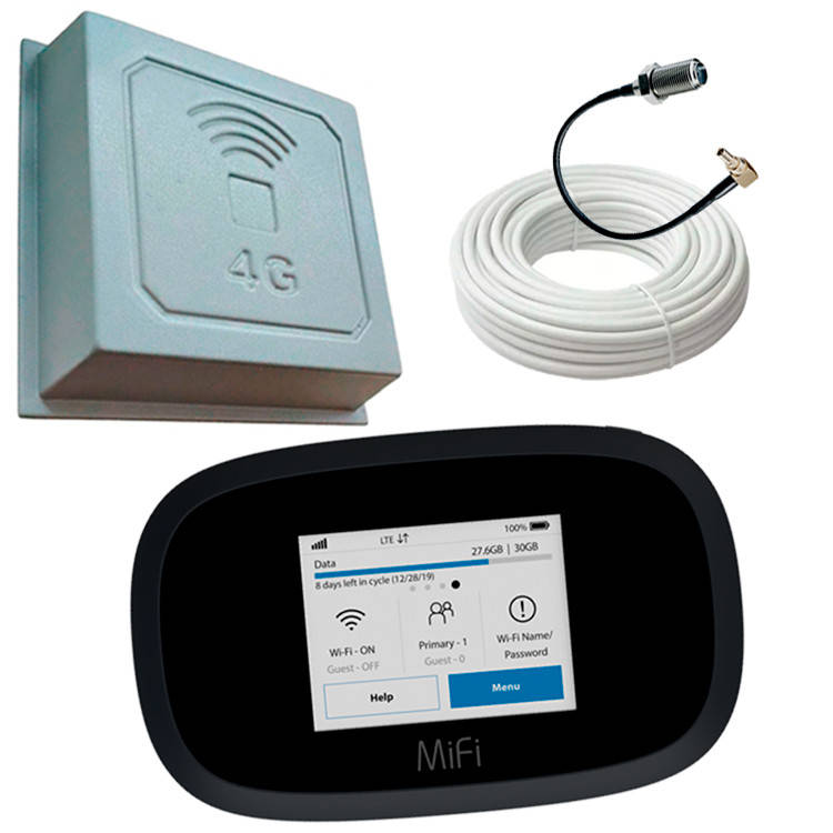 4G Wi-Fi комплект ( Novatel MiFi 7000 Wireless + Антена 17 ДБ), фото 1