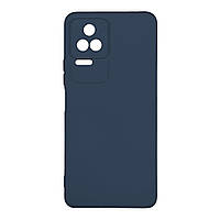 Чехол Full Case TPU+Silicone Touch No Logo для Xiaomi POCO F4 4G/5G Цвет 20, Blue от магазина style & step