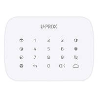 Беспроводная сенсорная клавиатура для четырех групп U-Prox Keypad G4 White