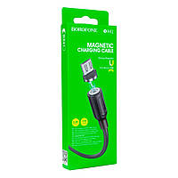 Кабель USB Borofone BX41 Amiable magnetic Micro Цвет Черный от магазина style & step