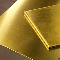 Лист Л63 20х600х1500 мм (латунний лист)