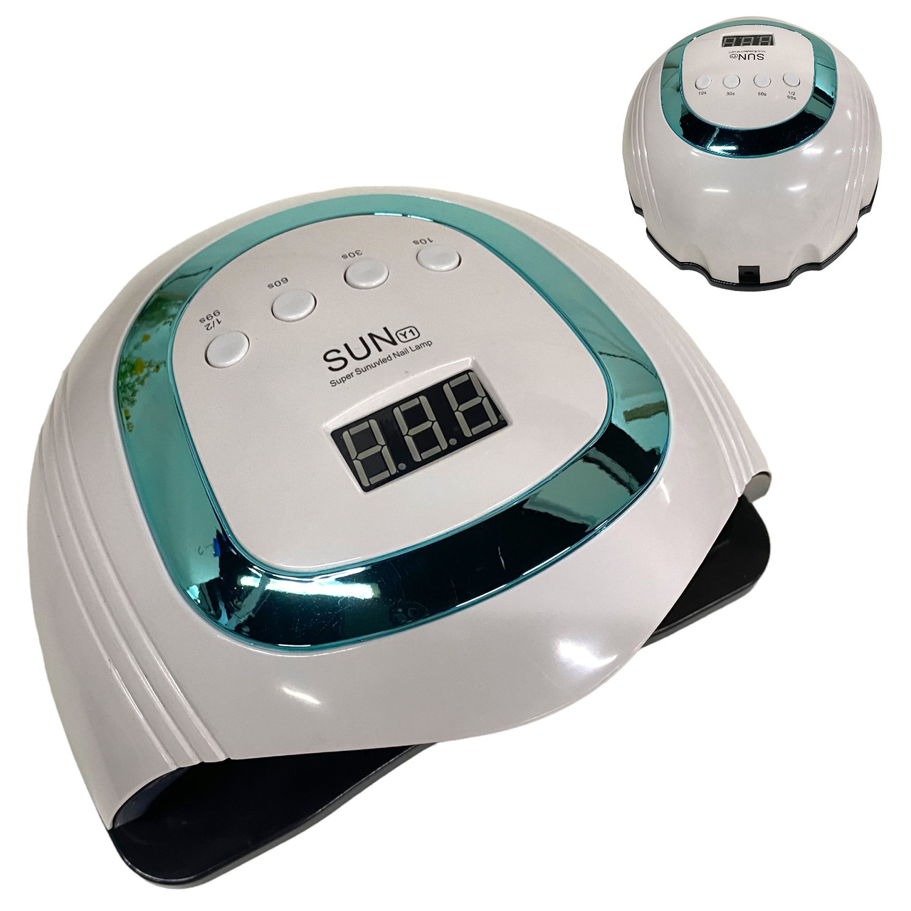 Лампа UV/LED для манікюру Y1 168 вт бірюза