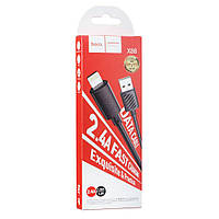 USB Hoco X88 Gratified Lightning 2.4A Цвет Чёрный от магазина style & step