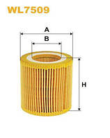 Масляный фильтр WIX FILTERS 649/10 = WL7509