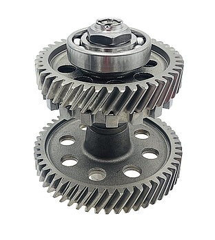 Вал у зборі з шестерням, підшипником та гальмівною шестернею варіатора CVT TR580 Lineartronic 31452AA280 (Б.У.)