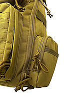 Сумка-слинг тактическая SILVER KNIGHT COYT 9 л ОН3556, тактическая сумка слинг армейская