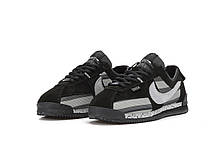 Чоловічі Кросівки Nike Cortez x Union L.A Grey Black / Найк Кортез Юніон ЛА Сірі з Чорним, фото 6