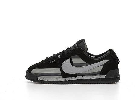 Чоловічі Кросівки Nike Cortez x Union L.A Grey Black / Найк Кортез Юніон ЛА Сірі з Чорним, фото 1