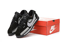 Чоловічі Кросівки Nike Cortez x Union L.A Grey Black / Найк Кортез Юніон ЛА Сірі з Чорним, фото 5