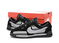 Чоловічі Кросівки Nike Cortez x Union L.A Grey Black / Найк Кортез Юніон ЛА Сірі з Чорним, фото 4