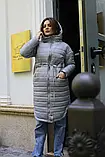 Жіночий зимовий пуховик М39/1 фісташка, фото 5