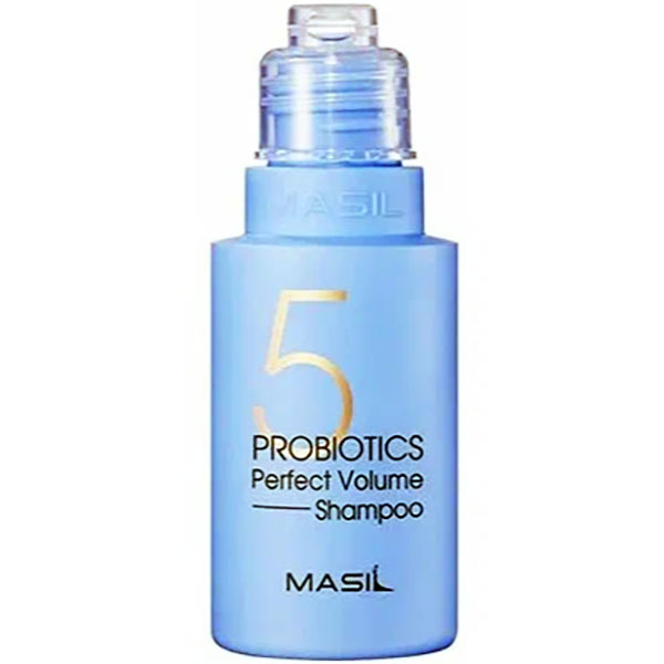 Шампунь для об'єму волосся з пробіотиками Masil 5 Probiotics Perfet Volume Shampoo 50 мл, фото 1