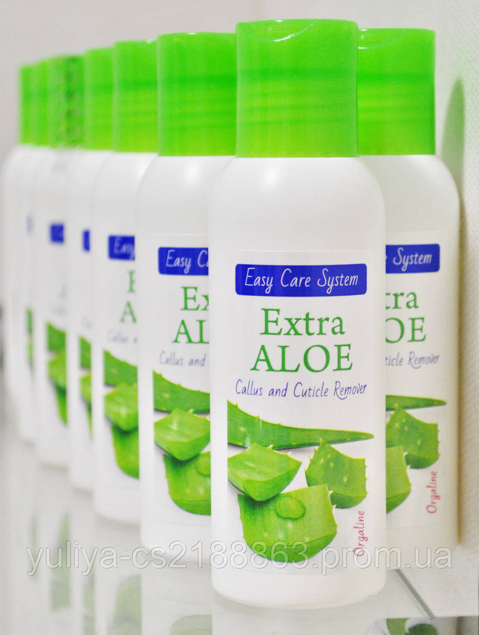 Біогель для необрізного педикюру і манікюру Extra Aloe
