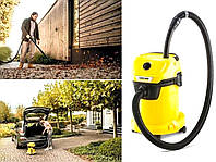 Бытовые пылесосы для сухой и влажной уборки, Промышленные пылесосы KARCHER 1000Вт, UYT