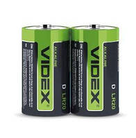 Батарейка лужна Videx R20 (D) 1.5V