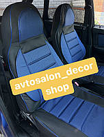 Модельные автомобильные чехлы "ПИЛОТ" ВАЗ 2107 (чёрный, серый, красный, синий)