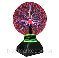 Плазмовий Шар Блискавка Plasma Ball 4 дюйми Настільна лампа