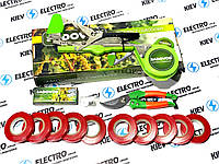 Степлер для підв'язування винограду верді, Інструмент для підв'язування рослин тапенер-степлер + стрічка 10 шт + 10000 скоб + секатор, LZI