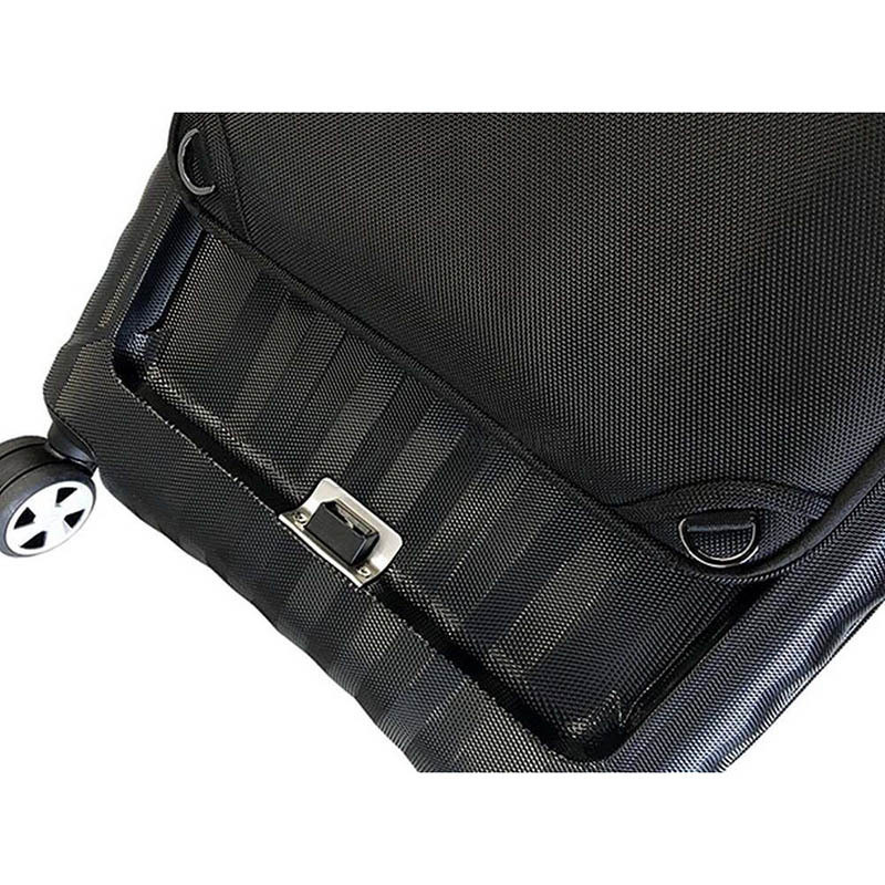 Чемодан на 4-х колесах со съемным рюкзаком для ноутбука Roncato Double 44/48л Черный (5147/0101) - фото 10 - id-p1921132318