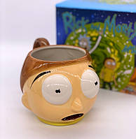 Чашка для чаю/кави Рік і Морті Morty фігурна 600 мл (LB-103699)