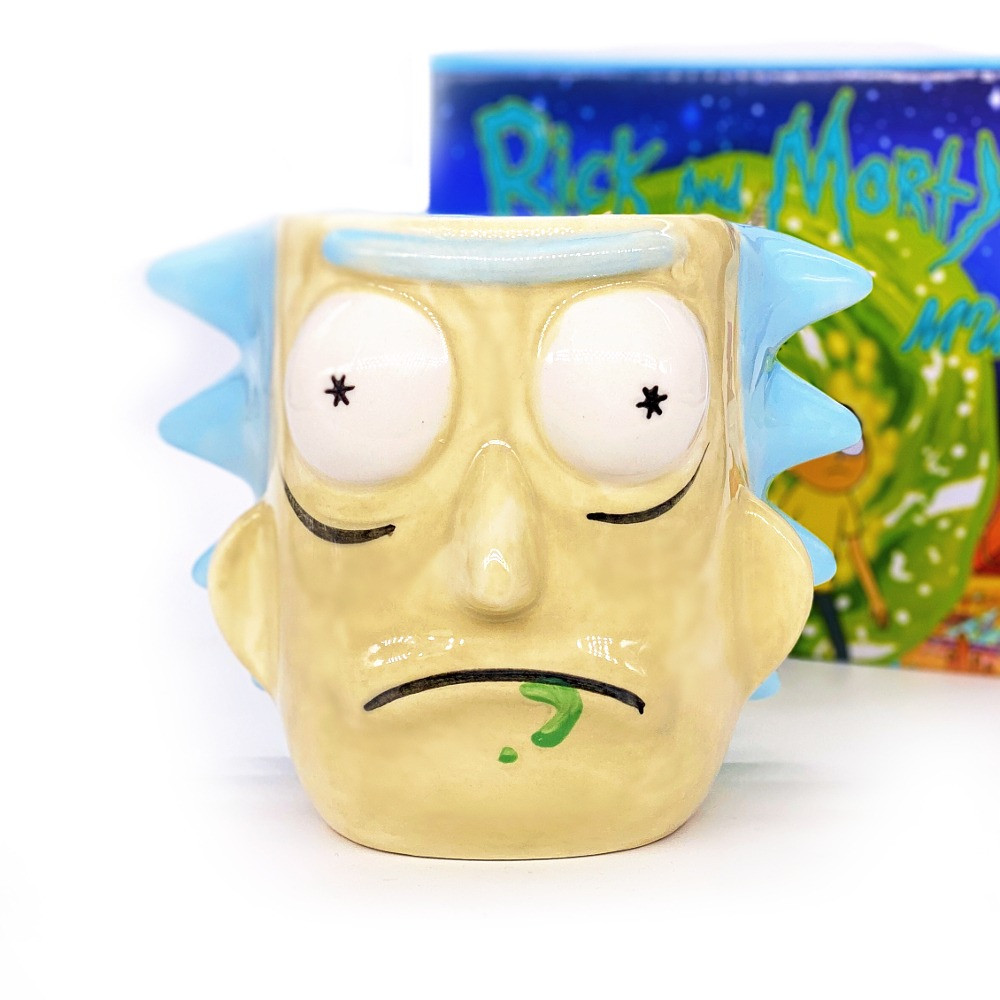 Чашка для чаю/кави Рік і Морті Rick фігурна 700 мл (LB-103691), фото 1
