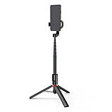 Монопод для селфі Seajic AB403 (Чорний), фото 4