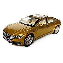 Іграшкова машинка металева Volkswagen Passat CC, Фольксваген пасат, бронза, Автоексперт, 1:32, звук,світло,інерція,рухомі, фото 2