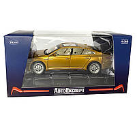 Іграшкова машинка металева Volkswagen Passat CC, Фольксваген пасат, бронза, Автоексперт, 1:32, звук,світло,інерція,рухомі, фото 7