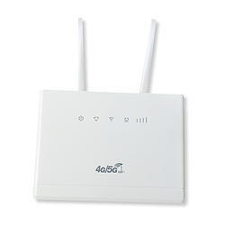 3G/4G модем і Wi-Fi роутер Modem RS980+ з 4 LAN портами (Білий)