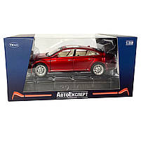 Іграшкова машинка металева Volkswagen Passat CC, Фольксваген пасат, червона, Автоексперт, 1:32, звук,світло,інерція,рухомі, фото 7