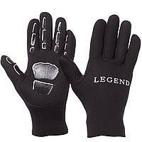 Перчатки для дайвинга 3 мм LEGEND PL-6109 (M-XL, неопрен, силикон)