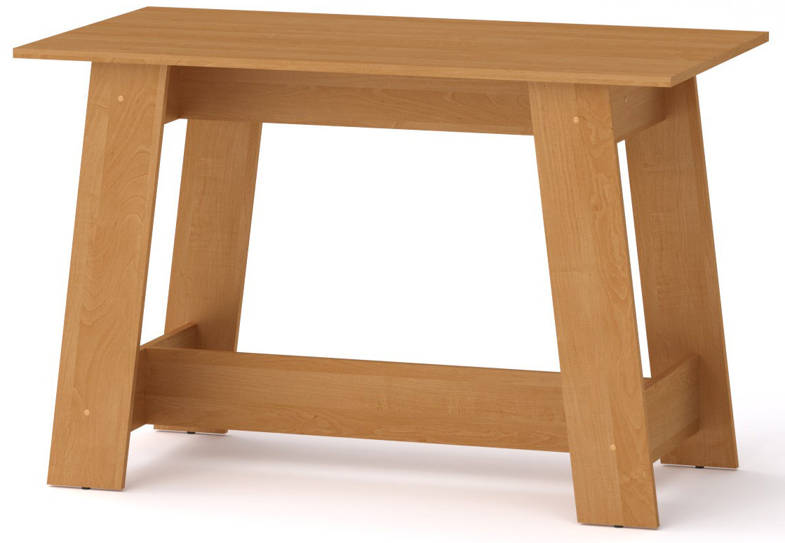 Стол обеденный КС-11 Компанит Ольха (100х60х72,6 см) CP, код: 2621744 - фото 1 - id-p1921147275
