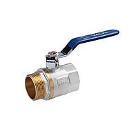 Кран шаровой Valves 1 1/4" ВН PN30 синяя ручка