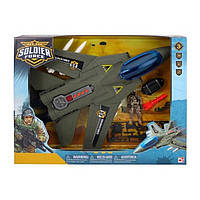 Ігровий набір "Солдати" Air Hawk Attack Plane Штурмовик Chap Mei 545160, World-of-Toys