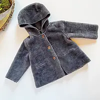 Меховая шубка от zara для девочки 2-3 лет