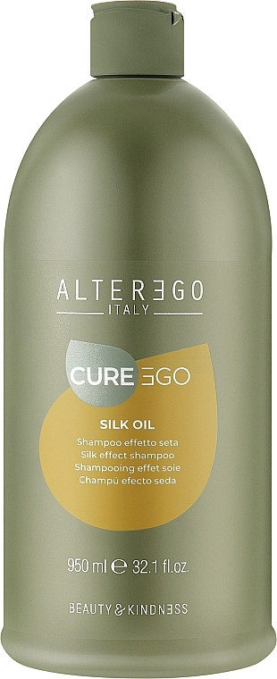 Шампунь для блиску волосся Alter Ego Cureego Silk Oil 950 мл (Оригінал)