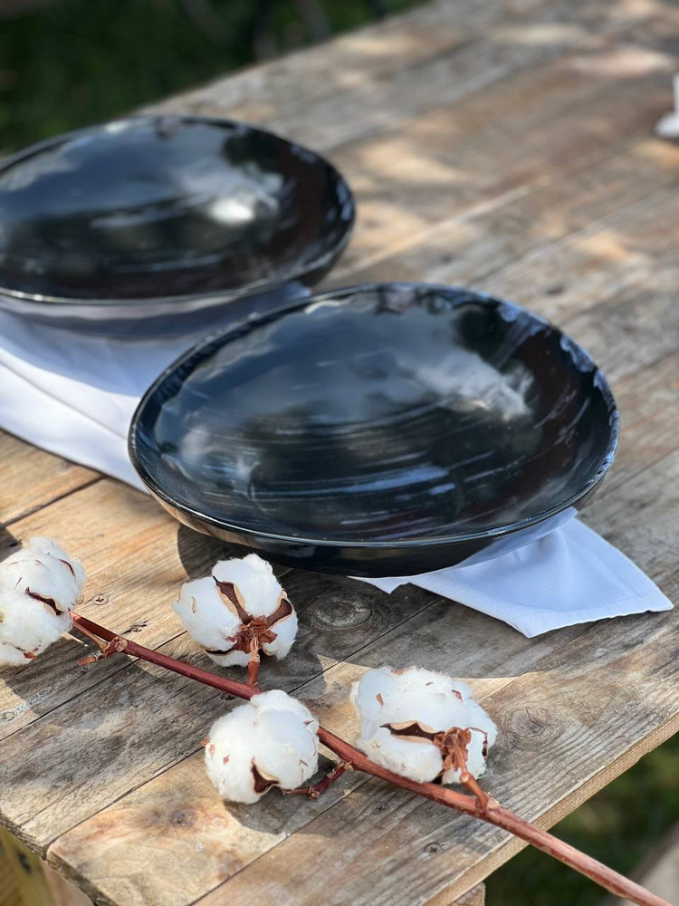 Салатниця 1100 мл, «Тотал графіт плюс»