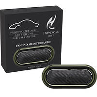 Автомобильний ароматизатор "Hypno Casa " Prima клипса карбон "FASCINO MEDITERRANEO"