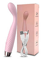 Вибратор для точки G-точки, USB, 7 режимов вибрации, розовый