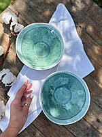 Тарілка «Обідня» 550 мл, «Капучино deep ocean»