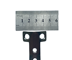 ПТ-4582 Пластина Т-подібна з вигином, завтовшки 2 мм довжина 100 мм, фото 3