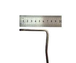 ПУ-4150 Пластина кутова 95°, 16х5, із самокомпресувальними отворами, фото 3